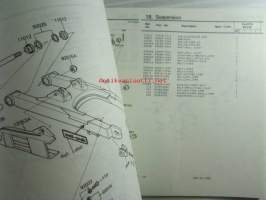 Kawasaki KX125-A series KX125A7, For European Market, motorcycle Parts Catalog - varaosaluettelo