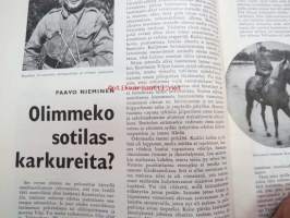 Kansa Taisteli 1961 nr 3: Matti Mikkola - Kohtalon saatto osa XIII - Tauno J. Pukka - eräs partiomatka, R. Kalervo - &quot;Ukon&quot; rykmentti Säämäjärvellä, Paavo