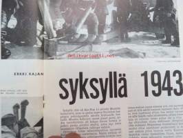 Kansa Taisteli 1961 nr 3: Matti Mikkola - Kohtalon saatto osa XIII - Tauno J. Pukka - eräs partiomatka, R. Kalervo - &quot;Ukon&quot; rykmentti Säämäjärvellä, Paavo