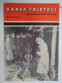 Kansa Taisteli 1961 nr 12 sis. seur. artikkelit; Marjatta Tuomola - Erään joulun muisto, K.U. Lindqvist - Hankoa valtaamassa 20 vuotta sitten, Toivo Lipponen -