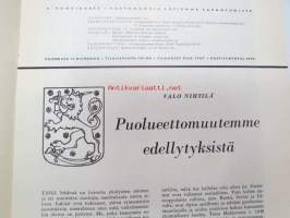 Kansa Taisteli 1962 nr 3, Valo Nihtilä - Puolueettomuutemme edellytyksistä, A. Ojala - Vastaisku Viipurin valleilla, Sulo Pasanen - Kaksintaistelu Saarimäessä,