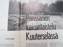Kansa Taisteli 1962 nr 9 sis. seur. artikkelit; Heikki Virtanen - Entiseen malliin joukkueittain eteenpäin, Hugo Österman, V. Rautiainen - Panssarien