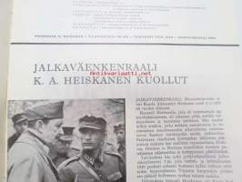 Kansa Taisteli 1962 nr 12 sis. seur. artikkelit; Jalkaväenkenraali Mannerheim-ristin ritari K.A Heiskanen kuoli 6.11.1962, (Kuvassa Mannerheimin kanssa), Yrjö