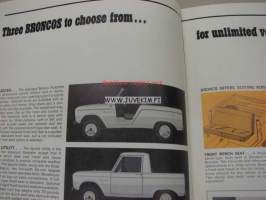 Ford Bronco 1966 -myyntiesite