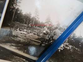 Suoejeluskuntahautajaiset -valokuvasarja, 3 kpl