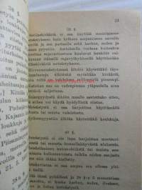 Metsästystä sekä eläin- ja luonnonsuojelua koskevat lait ja asetukset - pieni lakisarja No 52 1947