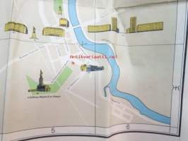 Leningrad -turistikartta, venäjänkielinen