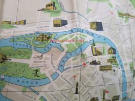 Leningrad -turistikartta, venäjänkielinen