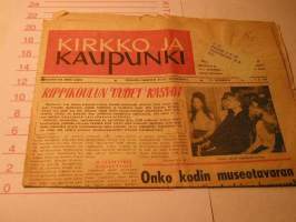 saomalehti kirkko ja kaupunki 1.2.1961