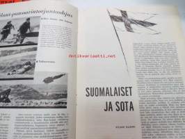 Kansa Taisteli 1963 nr 2 sis. seur. artikkelit; A Kurenmaa - Askel tasavertaisuutta kohti, Vilho Suomi - Suomalaiset ja sota, Aimo Nurmela - Nuotiot näkyvissä,