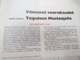 Kansa Taisteli 1963 nr 2 sis. seur. artikkelit; A Kurenmaa - Askel tasavertaisuutta kohti, Vilho Suomi - Suomalaiset ja sota, Aimo Nurmela - Nuotiot näkyvissä,