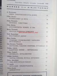 Kansa Taisteli 1963 nr 2 sis. seur. artikkelit; A Kurenmaa - Askel tasavertaisuutta kohti, Vilho Suomi - Suomalaiset ja sota, Aimo Nurmela - Nuotiot näkyvissä,