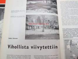 Kansa Taisteli 1963 nr 3 sis. seur. artikkelit; A Kurenmaa - Suomen nainen ja maanpuolustus, Paul Hakli - Viimeiseen mieheen, Erkki Kaita - Päivä Muolaan