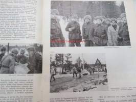 Kansa Taisteli 1963 nr 11, sis. seur. artikkelit; Toivo Vuorela - Raatteen tiellä ensin vetäydyttiin, Akseli Sario - Rantapyssyjä hoitelemassa, Lauri Leikonen -