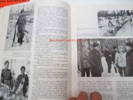 Kansa Taisteli 1963 nr 11, sis. seur. artikkelit; Toivo Vuorela - Raatteen tiellä ensin vetäydyttiin, Akseli Sario - Rantapyssyjä hoitelemassa, Lauri Leikonen -