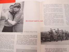 Kansa Taisteli 1963 nr 11, sis. seur. artikkelit; Toivo Vuorela - Raatteen tiellä ensin vetäydyttiin, Akseli Sario - Rantapyssyjä hoitelemassa, Lauri Leikonen -