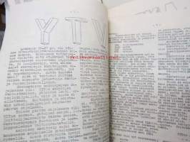 Mekanikus 6 kpl numeroita vuosilta 1951-52 - Suomen teknillisten opistojen oppiloasyhdistysten yhteistoimintajulkaisuja Turun, Helsingin ja Tampereen Teknillisten