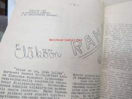 Mekanikus 6 kpl numeroita vuosilta 1951-52 - Suomen teknillisten opistojen oppiloasyhdistysten yhteistoimintajulkaisuja Turun, Helsingin ja Tampereen Teknillisten