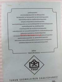 Turun kaupungin kunnallisverokalenteri 1974 vuoden 1973 tuloista