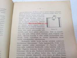 Fysikaalisia luennoita Energia Opin kannalta yliopistollisissa lomakursseissa v. 1904 pitänyt E. Bonsdorff.