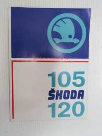Skoda 105 S, 105 L, 120 L, 120 SL -myyntiesite / sales brochure