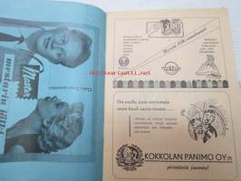 Kokkolan maakuntateatteri 1958-1959 Talo Montevideossa (Das Haus in Montevideo) -näytelmän käsiohjelma