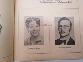 Kokkolan maakuntateatteri 1958-1959 Talo Montevideossa (Das Haus in Montevideo) -näytelmän käsiohjelma