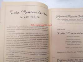 Kokkolan maakuntateatteri 1958-1959 Talo Montevideossa (Das Haus in Montevideo) -näytelmän käsiohjelma