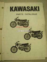 Kawasaki Model 90 GA-1,2,3 parts catalogue -varaosaluettelo