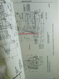 Chrysler ACE Marine Maintenance Manual Chrysler Marine engine model M-26 - Huoltokirja, katso kuvista sisältö tarkemmin.