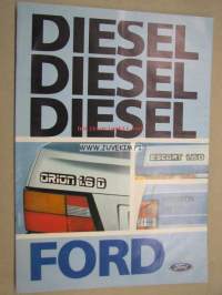 Ford Orion, Escort, Fiesta Diesel -myyntiesite