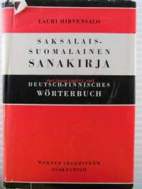 Saksalais-suomalainen sanakirja / Deutsch-Finnisches Wörterbuch