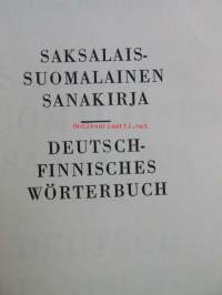 Saksalais-suomalainen sanakirja / Deutsch-Finnisches Wörterbuch