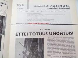 Kansa Taisteli 1965 nr 3 sis. seur. artikkelit; K.L. Oesch - Ettei totuus unohtuisi, Valo Nihtilä - Maaliskuu 25 vuotta sitten, Kyllikki Pahkamaa - Viipuri