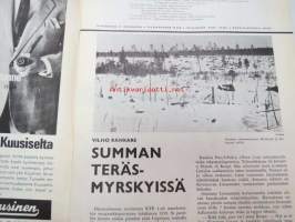 Kansa Taisteli 1965 nr 4 sis. seur. artikkelit; Vilho Kankare - Summan teräsmyrskyissä, Lauri Arrela - Tuulilasin takaa, Gabriel Wiborg - Heimorakkautta ja