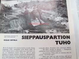 Kansa Taisteli 1965 nr 7 sis. seur. artikkelit; U. Viska - Rannikkoiskukomppania Hangon lohkolla, Aino Lemaitre - Sairasjunan päiviä ja öitä, Matti Haussila -