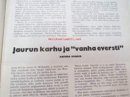 Kansa Taisteli 1965 nr 8 sis. seur. artikkelit; Reino Helin - Kenttäpostia, E.I. Uotila - Kaverukset, Antero Vuorio - Jaurun Karhu ja &quot;vanha eversti&quot;, P.A. Oksanen