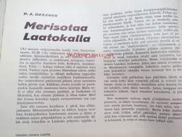 Kansa Taisteli 1965 nr 8 sis. seur. artikkelit; Reino Helin - Kenttäpostia, E.I. Uotila - Kaverukset, Antero Vuorio - Jaurun Karhu ja &quot;vanha eversti&quot;, P.A. Oksanen