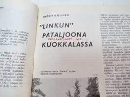 Kansa Taisteli 1965 nr 8 sis. seur. artikkelit; Reino Helin - Kenttäpostia, E.I. Uotila - Kaverukset, Antero Vuorio - Jaurun Karhu ja &quot;vanha eversti&quot;, P.A. Oksanen