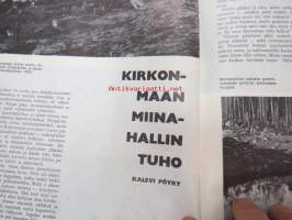 Kansa Taisteli 1965 nr 8 sis. seur. artikkelit; Reino Helin - Kenttäpostia, E.I. Uotila - Kaverukset, Antero Vuorio - Jaurun Karhu ja &quot;vanha eversti&quot;, P.A. Oksanen