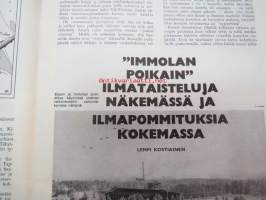Kansa Taisteli 1965 nr 12 sis. seur. artikkelit; Tuure Rossi - Jouluaaton taistelu Parkkilassa, Lempi Kostiainen - &quot;Immolan poikain&quot; ilmataisteluja näkemässä ja