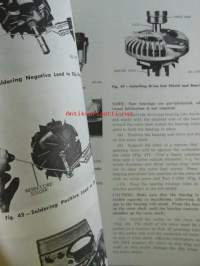 Chrysler Marine engine, Model LM 318 Service Manual (part no 81-770-9565) - Huolto-ohjekirja, katso kuvista sisältö tarkemmin.