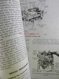 Chrysler Marine engine, Model LM 318 Service Manual (part no 81-770-9565) - Huolto-ohjekirja, katso kuvista sisältö tarkemmin.