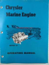 Chrysler Marine engine, Chrysler 250, Operating Manual (part no 81-770-1568) - Käyttöohjekirja, katso kuvista sisältö tarkemmin.