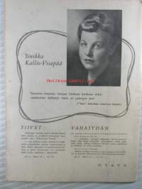 Hopeapeili 1947 nr 4, sis. mm. seur. artikkelit / kuvat / mainokset; Terve ruumis pirteä mieli, Nuori prinsessa Maria Christina-koko Hollannin, Akateemisesti