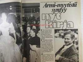 Jaana 1980 nr 31, sis. mm. seur. artikkelit / kuvat / mainokset; Arto Härkönen kihlasi Jaanansa, Armi-myytistä syntyy nyt kirja, Björn Borgin häät, Goldie