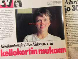 Jaana 1980 nr 31, sis. mm. seur. artikkelit / kuvat / mainokset; Arto Härkönen kihlasi Jaanansa, Armi-myytistä syntyy nyt kirja, Björn Borgin häät, Goldie