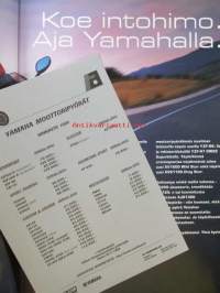 Yamaha &#039;99 mallisto esite - Moottoripyörämallisto myyntiesite