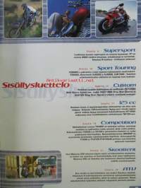 Yamaha 2000 mallisto esite - Moottoripyörämallisto myyntiesite