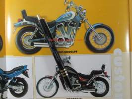 Suzuki 1996, RIde the winds of change, mallisto esite - Moottoripyörämallisto myyntiesite